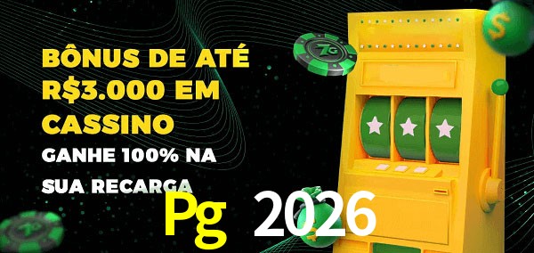Pg 2026 melhor bônus de depósito